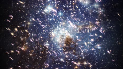Urknall-Zur-Sonne-Stern-Schöpfung-Universum-Singularität-Raum-Galaxie-Welt-4k
